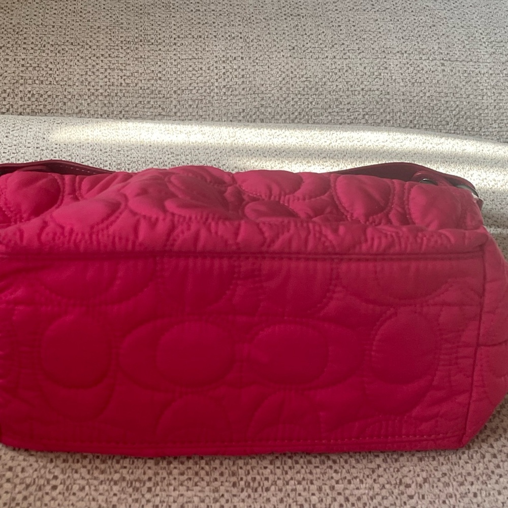 Coach Vintage Soho 6791 pink Quilted Shoulder Bag - Picture 3 of 5